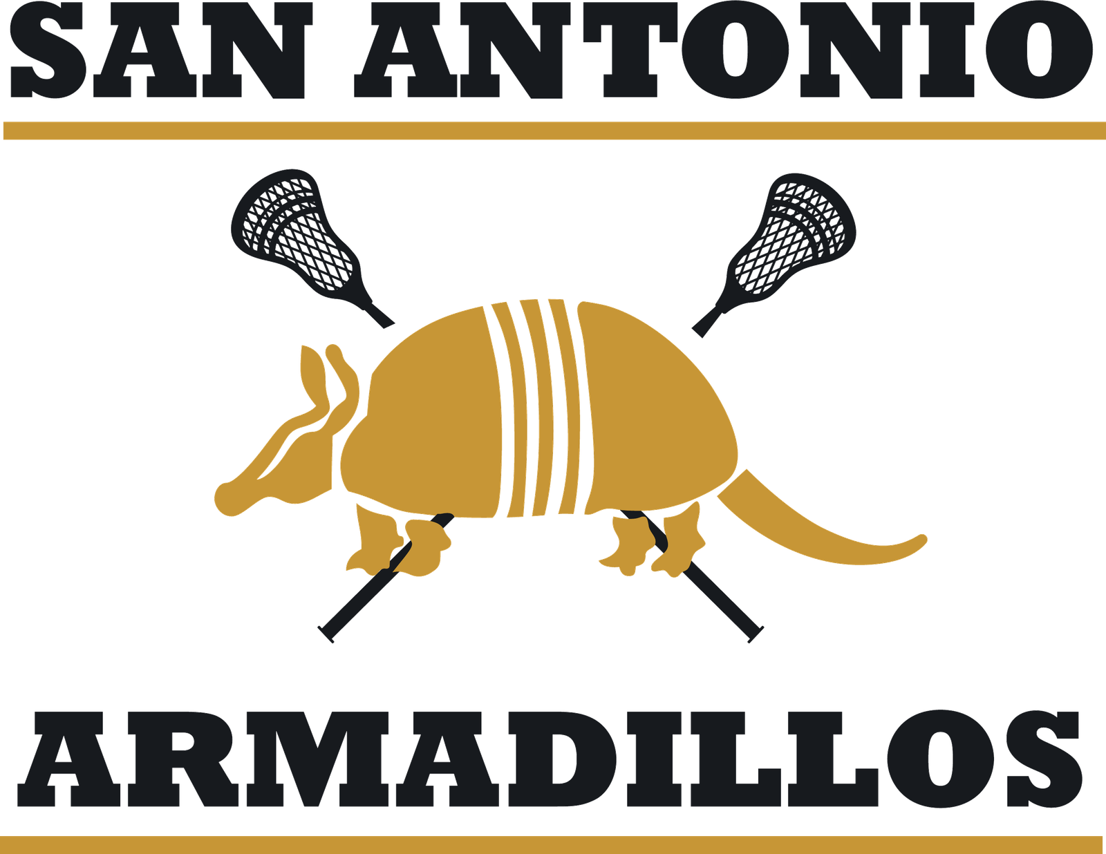 San Antonio Armadillos lacrosse club logo