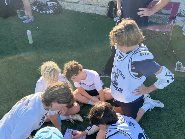 SA Armadillos girls celebrating a win